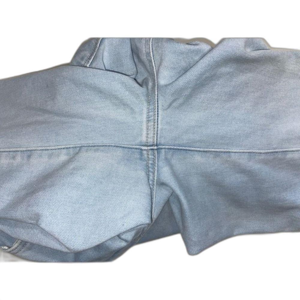Paige Cindy Crop Jeans W/26 Blue Raw Hem Kokomo 6905H36-4906 LN - Picture 13 of 14